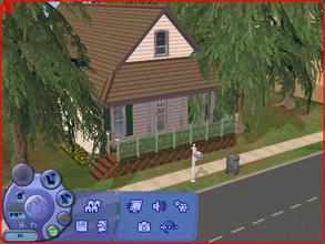 Sims 2 — Deep South- Shotgun Style by former_ussr2 — This house is inspired by the traditional shotgun homes of the Deep