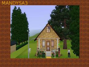Sims 3 — Katrina Cottages 1 - Long and Thin by MandySA3 — Based on