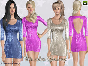 Sims 3 — We Are Young 2 by sims2fanbg — .:We Are Young:. Dress in 3 recolors,Recolorable,Launcher Thumbnail. I hope u