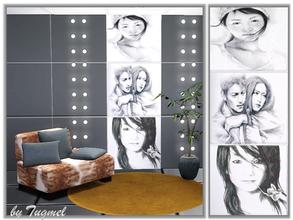 Sims 3 — One-piece Wall Panel-N2 by TugmeL — One-piece Miscellaneous wall panel. *it's location: Build Mode + Wall