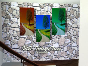 Sims 3 — MB-TirlogieTrees by matomibotaki — MB-TirlogieTrees, new picture mesh with a tree in 3 different color shades,