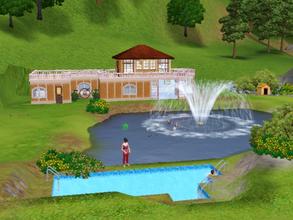 Sims 3 — Nature home by g3rocks —  Stay away from the town, peace and tranquil awaits you - G3 :) a home with big