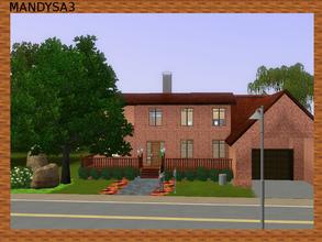 Sims 3 — 30x30 Middle Class Suburbia by MandySA3 — Moving away from my normal starter homes this is slightly more