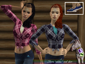 Sims 2 — Shorts and Shirts by DN by Dasha0510 — We baack *__* And first clothing in this year.