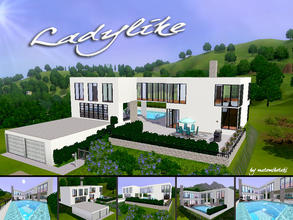 Sims 3 — Ladylike by matomibotaki — Elegant, luxury, fashionable, just ladylike, that is this new house look like. Live