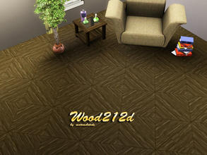 Sims 3 — Wood212d by matomibotaki — Wood pattern with 3 recolorable palets, to find under Paint, by matomibotaki.