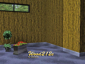 Sims 3 — Wood212e by matomibotaki — Wood pattern with 3 recolorable palets, to find under Paint, by matomibotaki.