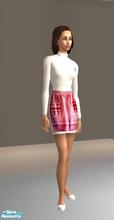 Sims 2 — Apron Dress - 5 by Raveena — Part of the Apron dress set.