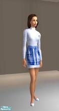 Sims 2 — Apron Dress - 2 by Raveena — Part of the Apron dress set.