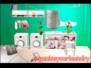 Sims 2 — organise  your laundry by steffor — organise it!