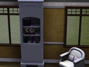 Sims 3 — Simple Elegance Bookcase by MandySA3 — The Simple elegance bookcase is fairly plain and yet at the same time