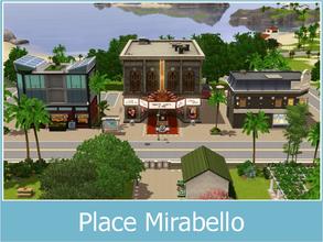 Sims 3 — Modern Sunset Place Mirabello by Youlie25 — There is my Place Mirabello updated. I used grocery of Town life,