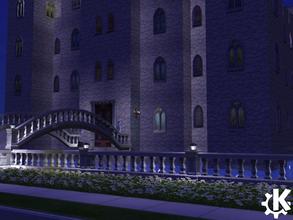 Sims 2 — Castle (Furnished) by katiekiinz — After the war, the Smithe family (that\'s Smithe, not Smith), gutted this