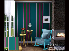 Sims 3 — Striped Pattern03 by ayyuff — striped pattern