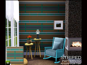 Sims 3 — Striped Pattern10 by ayyuff — striped pattern