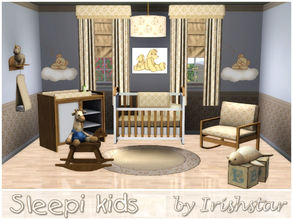 Sims 3 — Sleepi Kids by IrishStar — Sleepi bears a perfect way to lull your kids into a restful slumber. Set includes