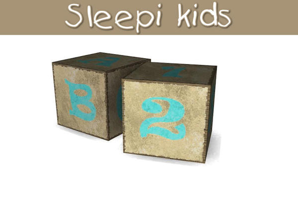 Sims 3 — Cube tables by IrishStar — Sleepi cube tables by IrishStar @TSR 2012