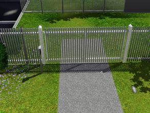 Sims 3 — Electronic Security Gate by manuke — Electronic Security Gates helps you control who gets in and keeps the rest