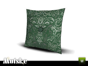 Sims 3 — Outdoor Aria Modular Pillow by Mutske — 1 recolorable parts. Environment 1. Made by Mutske@TSR. TSRAA.