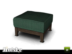 Sims 3 — Outdoor Aria Table by Mutske — 3 recolorable parts. Made by Mutske@TSR. TSRAA.