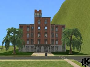 Sims 2 — Waverly Hills Dorm by katiekiinz — Built in 1910, the Waverly Hills Sanatorium was built to accommodate
