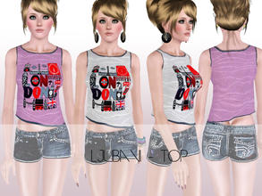 Sims 3 — ShakeProductions_Ljubavi (TOP) by ShakeProductions — Printed Top by ShakeProductions