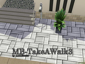Sims 3 — MB-TakeAWalk3 by matomibotaki — MB-TakeAWalk3, new terrain paint by matomibotaki, to find under rock.