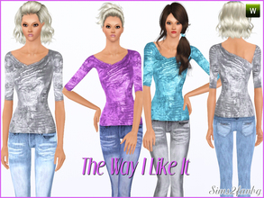 Sims 3 — The Way I Like It by sims2fanbg — .:The Way I Like It:. Items in this Set: Top in 3