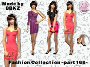 Sims 2 — Fashion Collection - part 168 -  by BBKZ — Based on dresses created by Karen Millen. Available as