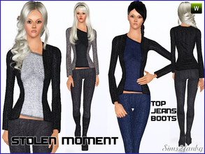 Sims 3 — Stolen Moment by sims2fanbg — .:Stolen Moment:. Items in this Set: Top in 3 recolors,New