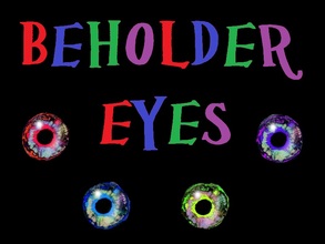 Sims 2 — Eyes Of The Beholder Collection by staceylynmay2 — 4 Eyes of the beholder. Red, Blue, Purple and Green