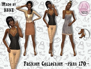 Sims 2 — Fashion Collection - part 170 - by BBKZ — Based on items created by real designers. Available as everyday for