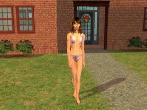 Sims 2 — Diamonds by Silerna — A flashy swimwear for adult females