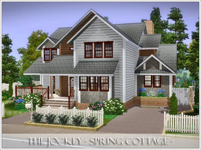 Sims 3 — Spring Cottage  by The_Jockey — Hi all. I returned with a new lot. Hopefully you guys still happy with my