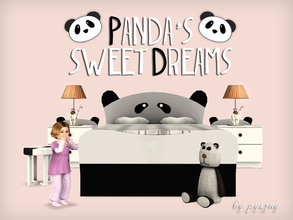 Sims 3 — Panda's Sweet Dreams  by pyszny16 — Panda's Sweet Dream Bedroom gonna give your kid everything what they need!