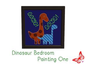 Sims 2 — Dinosaur Bedroom - Painting 1 by sinful_aussie — Dinosaur bedroom/nursery for boys. 