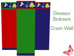 Sims 2 — Dinosaur Bedroom - Green Wall by sinful_aussie — Dinosaur bedroom/nursery for boys. 