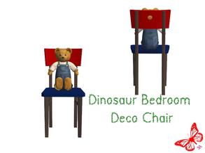 Sims 2 — Dinosaur Bedroom - Deco Chair by sinful_aussie — Dinosaur bedroom/nursery for boys. Recolor of NoFrills \'little