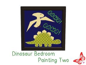 Sims 2 — Dinosaur Bedroom - Painting 2 by sinful_aussie — Dinosaur bedroom/nursery for boys. 
