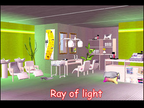 Sims 2 — Ray of light by steffor — the ultimate hairdresser in the whole sim-city