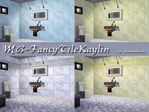 Sims 3 — MB-FancyTileKaylin by matomibotaki — MB-FancyTileKaylin, two tile with strucctural texture and 2 or 3