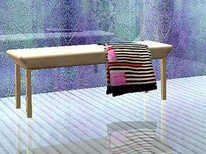 Sims 2 — Romanticalia - bench by steffor — 