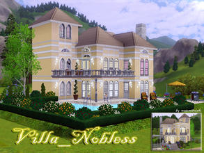 Sims 3 — Villa_Nobless by matomibotaki — Unobtrusive elegance, classic clearness and charming ambiente, this is Villa