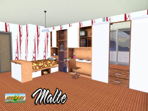 Sims 3 — Kids Bedroom malte by ruhrpottbobo — Kids Bedroom malte modern Bedroom for Teens