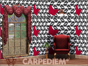 Sims 3 — Carpediem's Butterfly Pattern by carpediemSn — Butterfly pattern by CaRpeDiem (TSR)