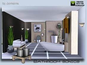 Sims 3 — bathroom sonics (Collection sonics suite) by jomsims — bathroom Sonics (Sonics collection Suite) 7 items. 1 bath