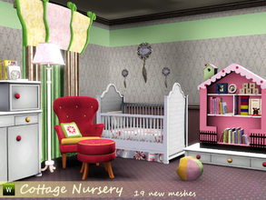 Sims 3 — Cottage Nursery by Flovv — A lovely, homey nursery, where both your young and adult sims will enjoy spending