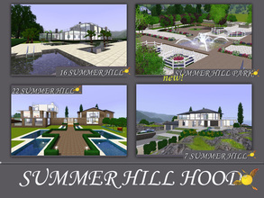 Sims 3 — evi Summerhill luxurius villas by evi — Three luxurius non-furnished villas.