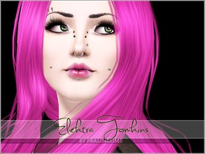 Sims 3 — Elektra Tomkins by Pralinesims — Elektra Tomkins, cute punk girl for you! You MUST install the skintone if you
