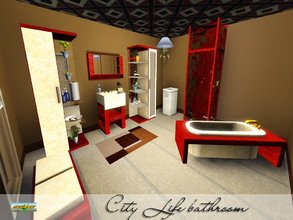 Sims 3 — citlylife bathroom by ruhrpottbobo — citlylife bathroom modern art bathroom